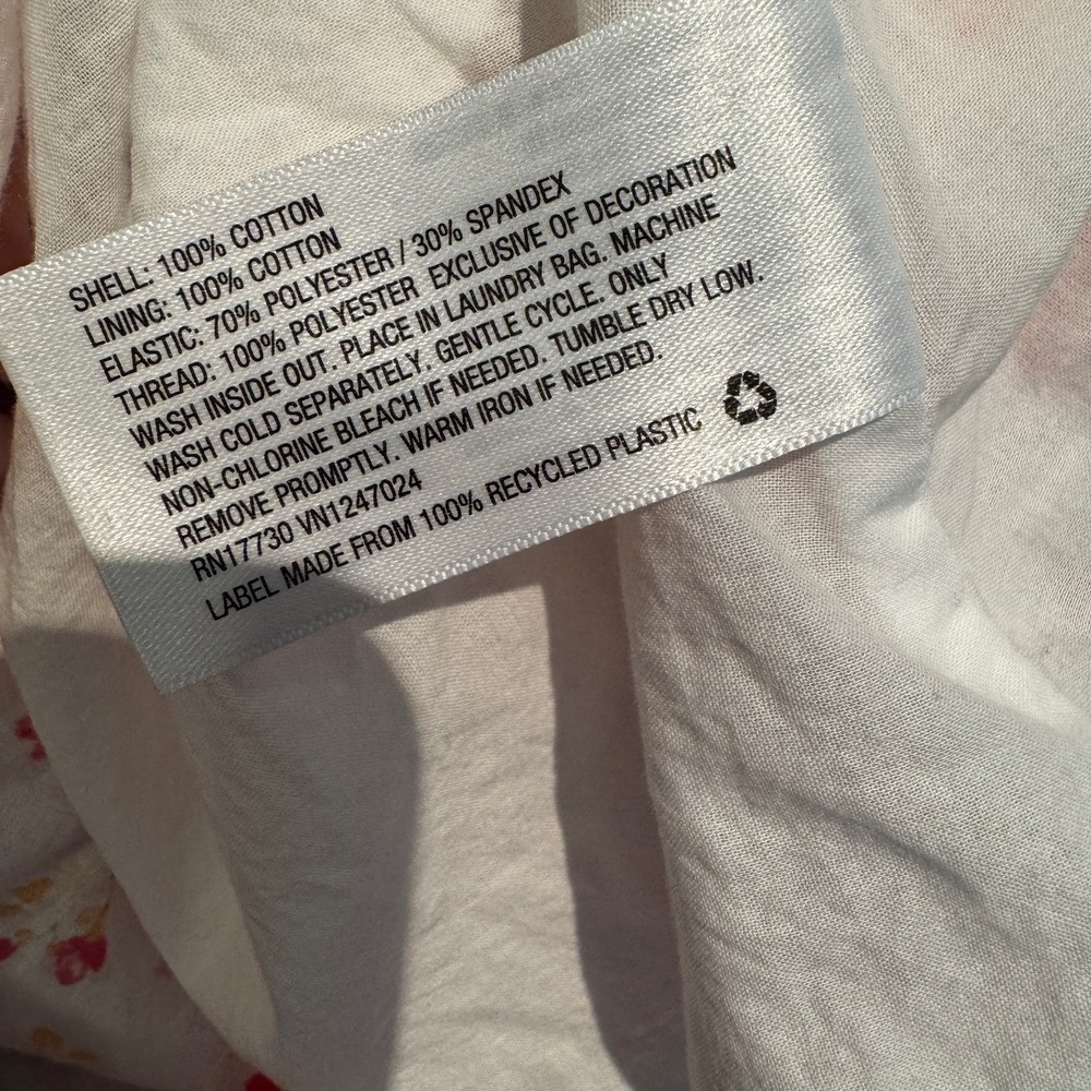 LoveShackFancy Target Floral Smocked Cosette Cottagecore Farmhouse Dress Medium - Picture 10 of 12